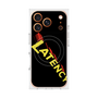 プレミアムスクエアケース with MagSafe［ LATENCY - Rock logo - Black ］