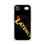 プレミアムスクエアケース with MagSafe［ LATENCY - Rock logo - Black ］