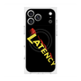 プレミアムスクエアケース with MagSafe［ LATENCY - Rock logo - Black ］
