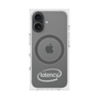プレミアムスクエアケース with MagSafe［ LATENCY - Circle logo - Gray ］