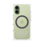 プレミアムスクエアケース with MagSafe［ LATENCY - Circle logo - Gray ］
