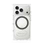 プレミアムスクエアケース with MagSafe［ LATENCY - Circle logo - Gray ］