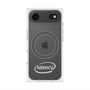 プレミアムスクエアケース with MagSafe［ LATENCY - Circle logo - Gray ］