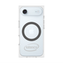 プレミアムスクエアケース with MagSafe［ LATENCY - Circle logo - Gray ］