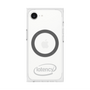 プレミアムスクエアケース with MagSafe［ LATENCY - Circle logo - Gray ］