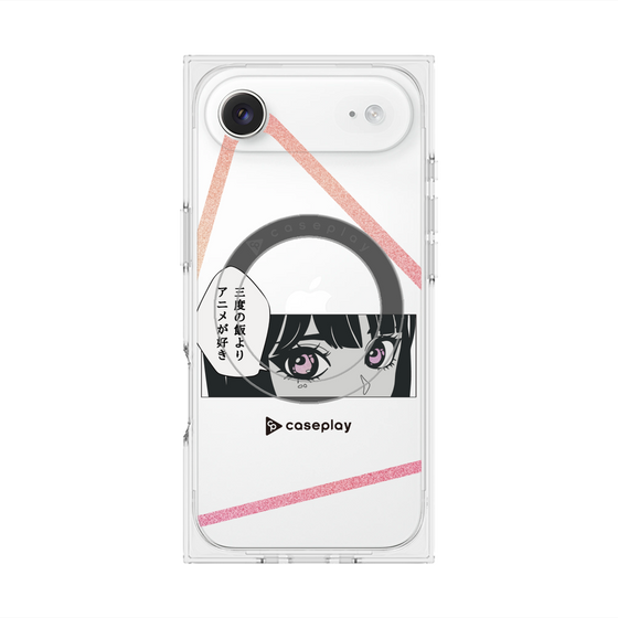 プレミアムスクエアケース with MagSafe［ YOUR CASE YOUR PLAY - オリジナル - アニメ/漫画好き ］