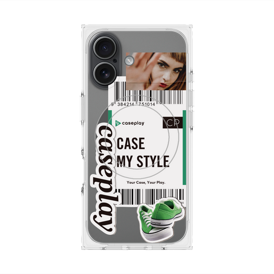 プレミアムスクエアケース with MagSafe［ YOUR CASE YOUR PLAY - オリジナル - ファッション好き ］