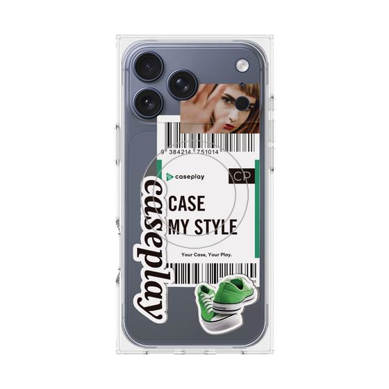 プレミアムスクエアケース with MagSafe［ YOUR CASE YOUR PLAY - オリジナル - ファッション好き ］