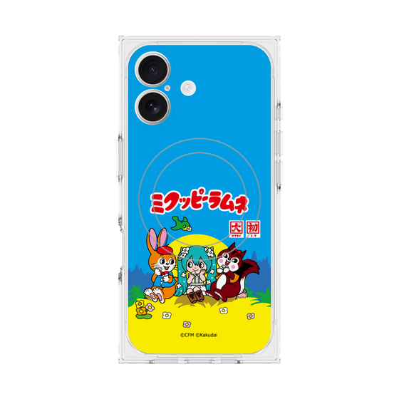 プレミアムスクエアケース with MagSafe［ 初音ミク×クッピーラムネ - パッケージ ］