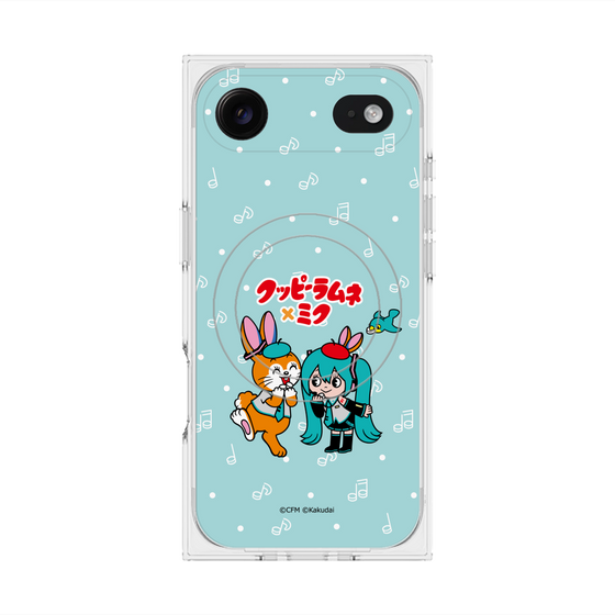 プレミアムスクエアケース with MagSafe［ 初音ミク×クッピーラムネ - 初音ミク×クッピー - デフォルメイラスト ］