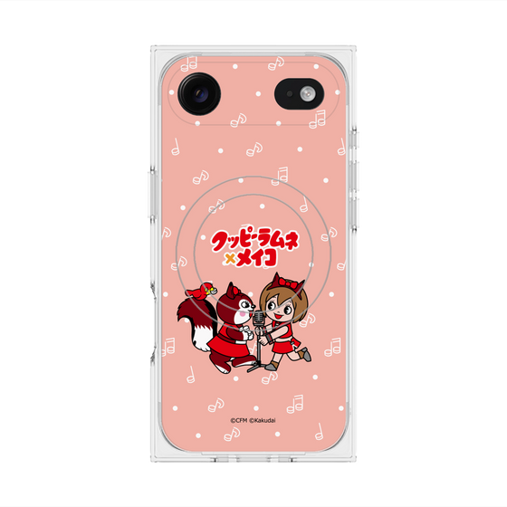 プレミアムスクエアケース with MagSafe［ 初音ミク×クッピーラムネ - MEIKO×ラム - デフォルメイラスト ］