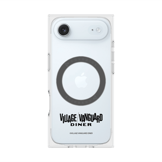 プレミアムスクエアケース with MagSafe［ ヴィレッジヴァンガードダイナー - ロゴ ］