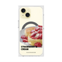 プレミアムスクエアケース with MagSafe［ ヴィレッジヴァンガードダイナー - ストロベリー＆クリームパンケーキ ］