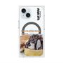 プレミアムスクエアケース with MagSafe［ ヴィレッジヴァンガードダイナー - チョコレート&クリームチーズパンケーキ ］