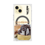 プレミアムスクエアケース with MagSafe［ ヴィレッジヴァンガードダイナー - チョコレート&クリームチーズパンケーキ ］