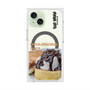 プレミアムスクエアケース with MagSafe［ ヴィレッジヴァンガードダイナー - チョコレート&クリームチーズパンケーキ ］