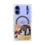 プレミアムスクエアケース with MagSafe［ ヴィレッジヴァンガードダイナー - チョコレート&クリームチーズパンケーキ ］