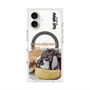 プレミアムスクエアケース with MagSafe［ ヴィレッジヴァンガードダイナー - チョコレート&クリームチーズパンケーキ ］