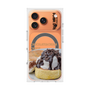 プレミアムスクエアケース with MagSafe［ ヴィレッジヴァンガードダイナー - チョコレート&クリームチーズパンケーキ ］
