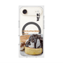 プレミアムスクエアケース with MagSafe［ ヴィレッジヴァンガードダイナー - チョコレート&クリームチーズパンケーキ ］