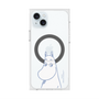 プレミアムスクエアケース with MagSafe［ MOOMIN - Familiar face ］