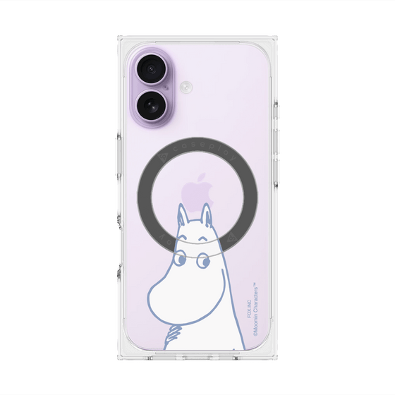 プレミアムスクエアケース with MagSafe［ MOOMIN - Familiar face ］
