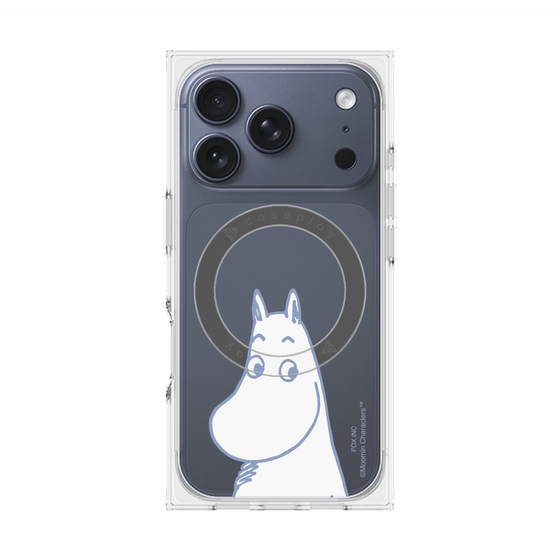 プレミアムスクエアケース with MagSafe［ MOOMIN - Familiar face ］