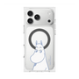 プレミアムスクエアケース with MagSafe［ MOOMIN - Familiar face ］