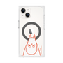 プレミアムスクエアケース with MagSafe［ MOOMIN - Angry face ］