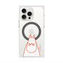 プレミアムスクエアケース with MagSafe［ MOOMIN - Angry face ］
