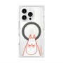 プレミアムスクエアケース with MagSafe［ MOOMIN - Angry face ］