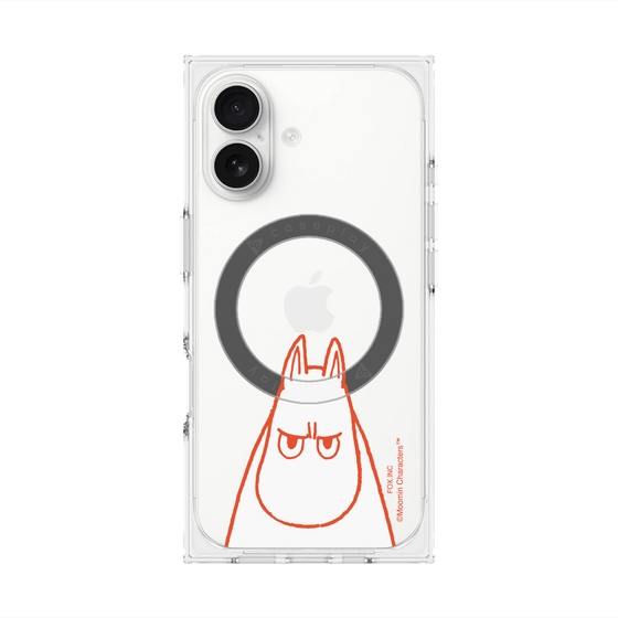 プレミアムスクエアケース with MagSafe［ MOOMIN - Angry face ］