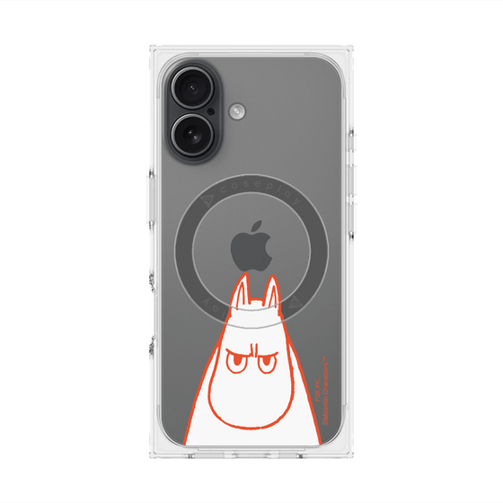 プレミアムスクエアケース with MagSafe［ MOOMIN - Angry face ］
