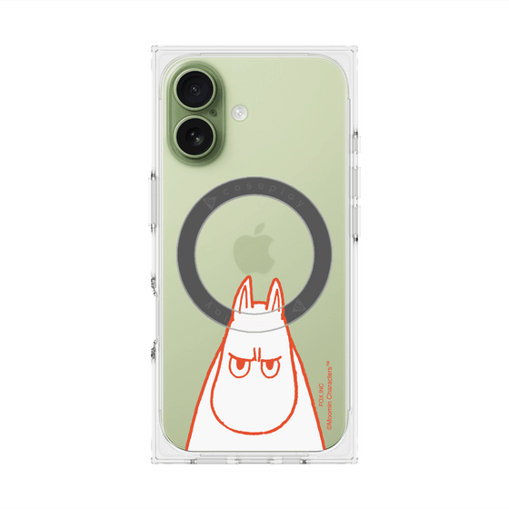 プレミアムスクエアケース with MagSafe［ MOOMIN - Angry face ］