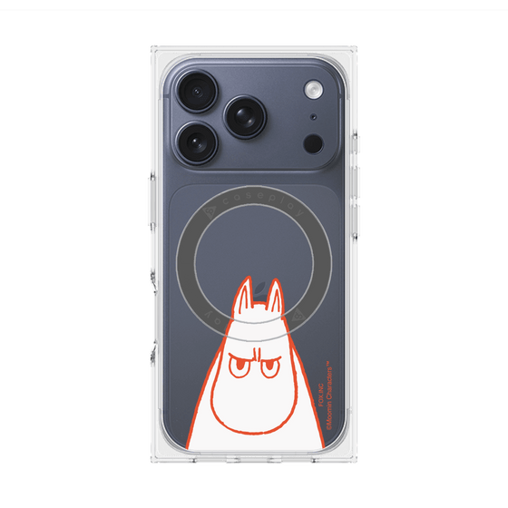 プレミアムスクエアケース with MagSafe［ MOOMIN - Angry face ］