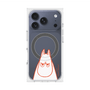 プレミアムスクエアケース with MagSafe［ MOOMIN - Angry face ］