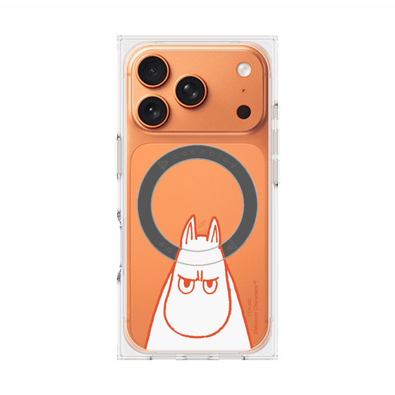 プレミアムスクエアケース with MagSafe［ MOOMIN - Angry face ］