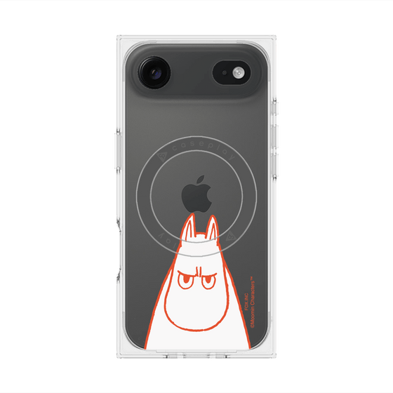 プレミアムスクエアケース with MagSafe［ MOOMIN - Angry face ］