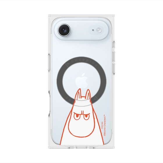 プレミアムスクエアケース with MagSafe［ MOOMIN - Angry face ］