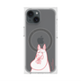 プレミアムスクエアケース with MagSafe［ MOOMIN - Blushing face ］