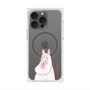 プレミアムスクエアケース with MagSafe［ MOOMIN - Blushing face ］