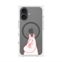 プレミアムスクエアケース with MagSafe［ MOOMIN - Blushing face ］