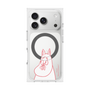 プレミアムスクエアケース with MagSafe［ MOOMIN - Blushing face ］
