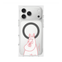 プレミアムスクエアケース with MagSafe［ MOOMIN - Blushing face ］