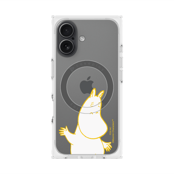 プレミアムスクエアケース with MagSafe［ MOOMIN - Happy face ］