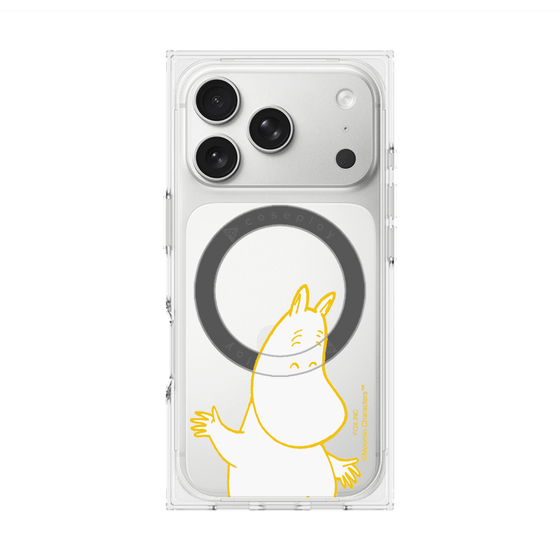 プレミアムスクエアケース with MagSafe［ MOOMIN - Happy face ］