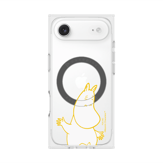 プレミアムスクエアケース with MagSafe［ MOOMIN - Happy face ］