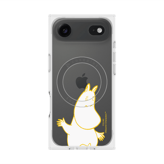 プレミアムスクエアケース with MagSafe［ MOOMIN - Happy face ］