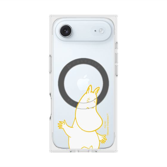 プレミアムスクエアケース with MagSafe［ MOOMIN - Happy face ］