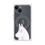 プレミアムスクエアケース with MagSafe［ MOOMIN - Fearful face ］